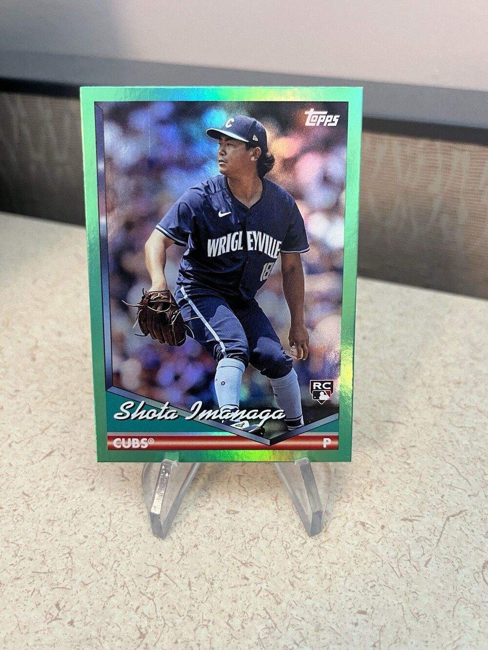 2024 Topps Archives Shota Imanaga #245 RC Green Foil /99